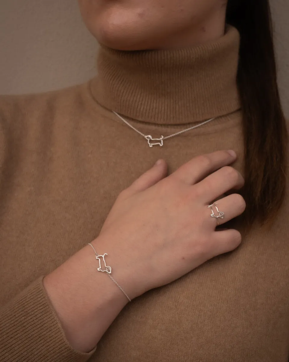 TA-DAAN Sausage Dog Necklace