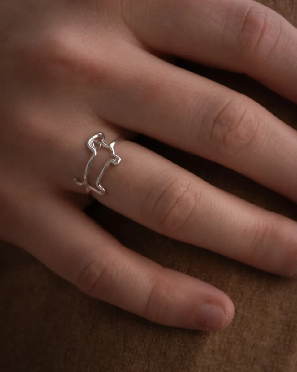 TA-DAAN Sausage Dog Ring
