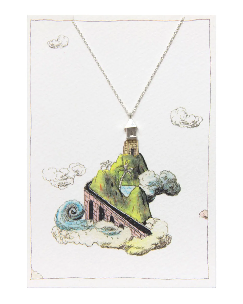 TA-DAAN Seeking House Necklace