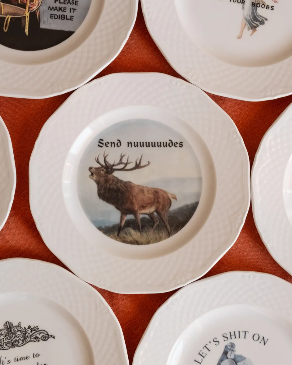 TA-DAAN Send nudes Very Ugly Plate