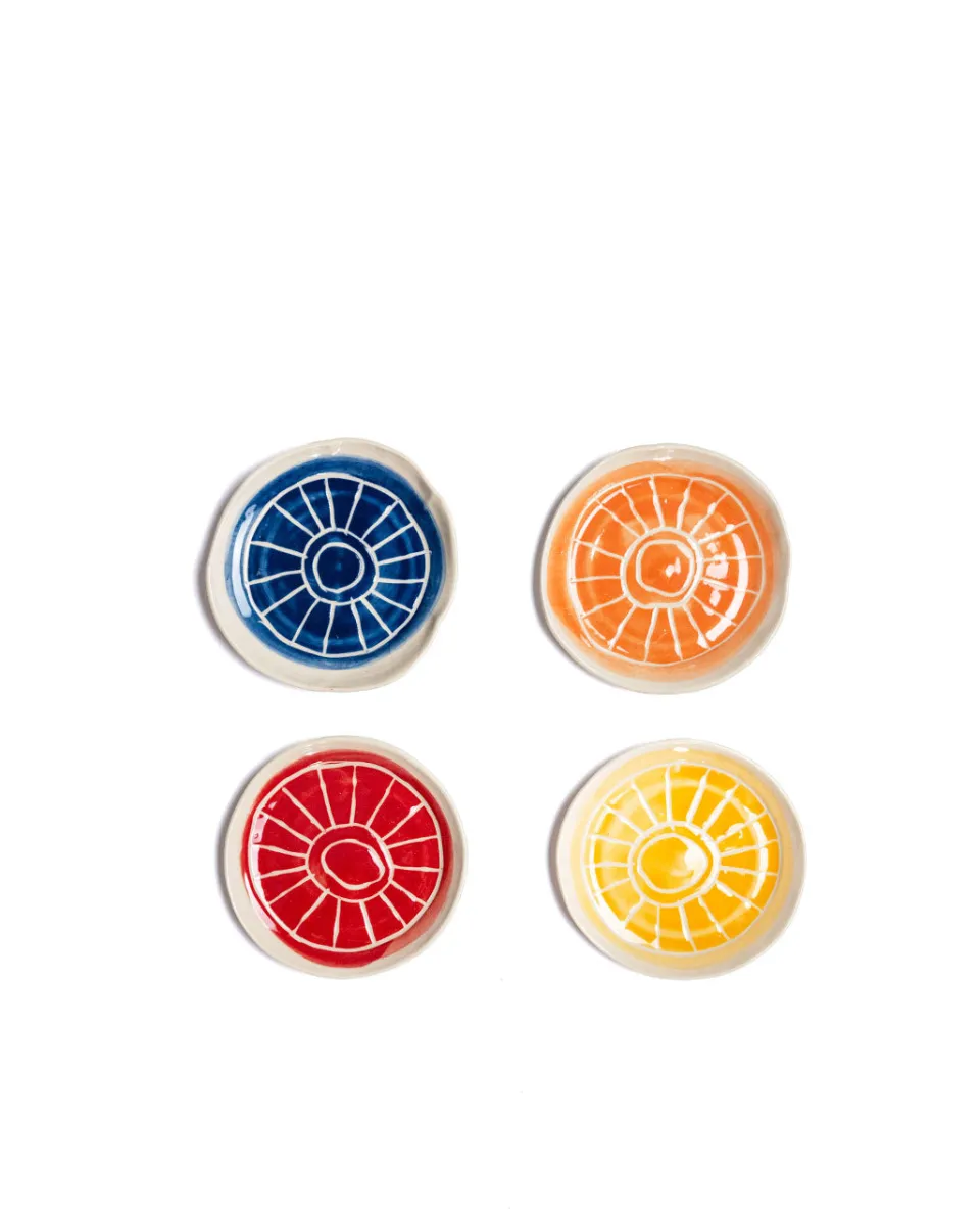 TA-DAAN Sgraffito Organic Plate Mini MIX - Set of 4 (-26%)