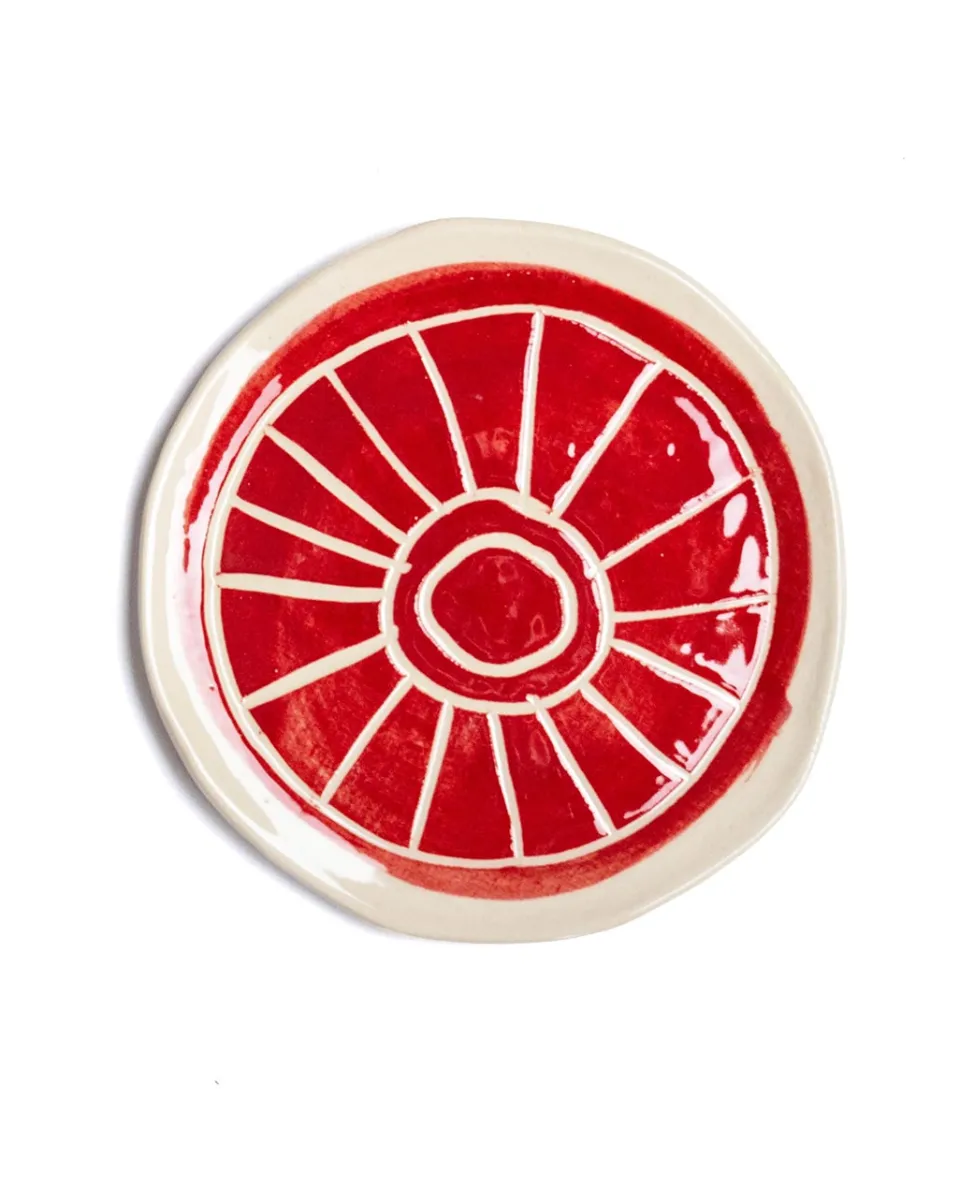 TA-DAAN Sgraffito Organic Plate Small MIX - Set of 4 (-20%)
