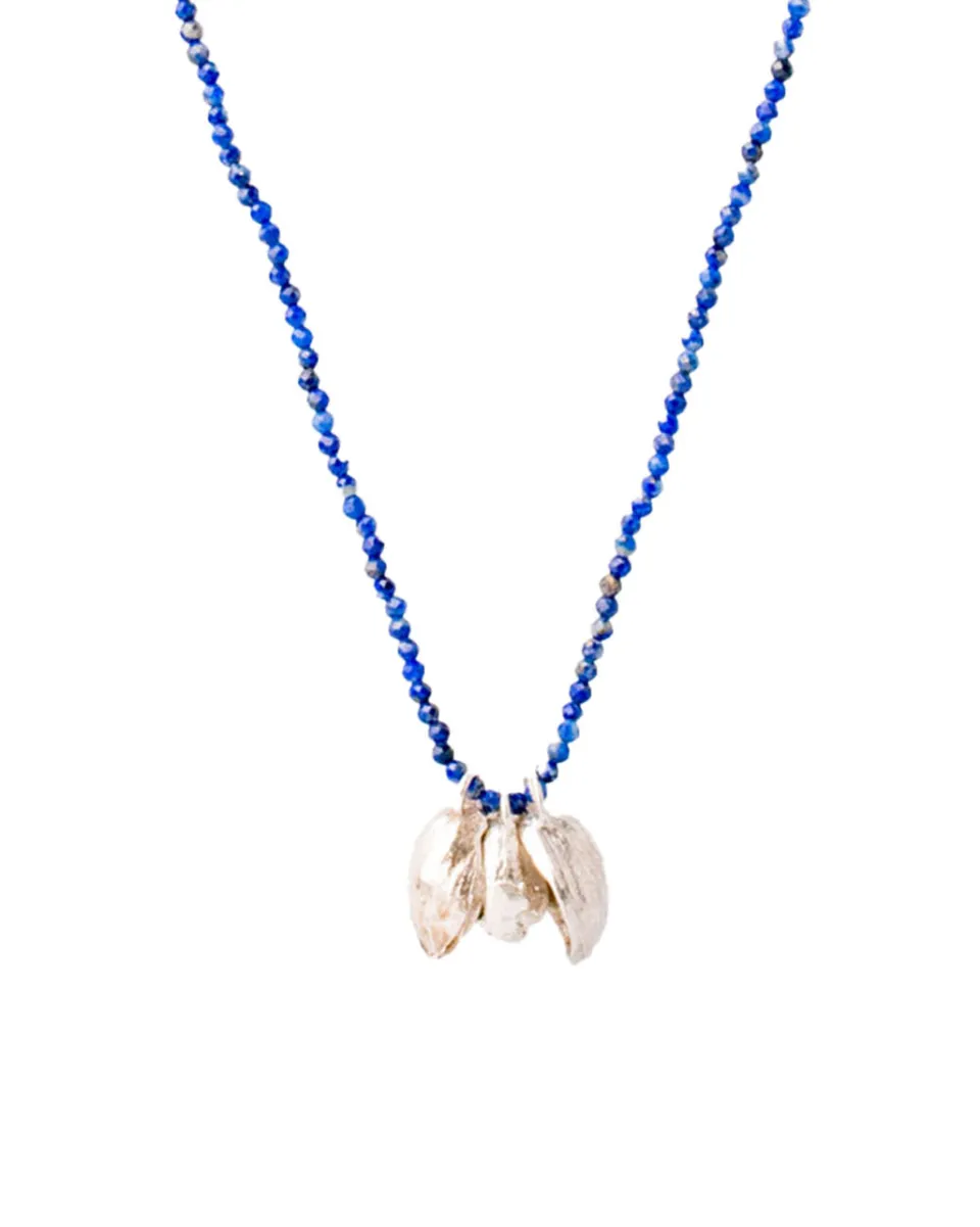 TA-DAAN Silver Pistachio necklace