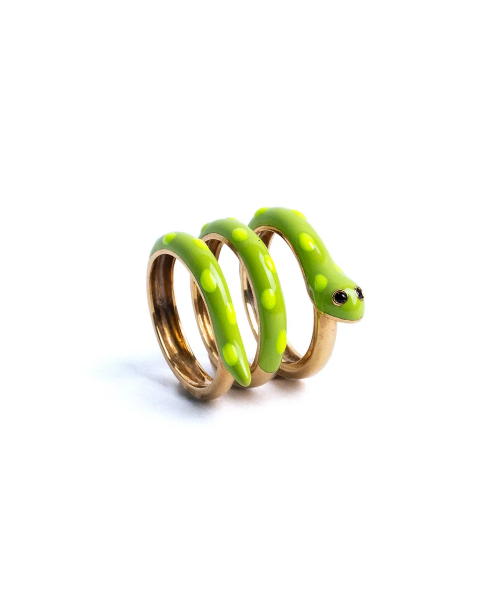 TA-DAAN Silvio Snake Stackable Ring