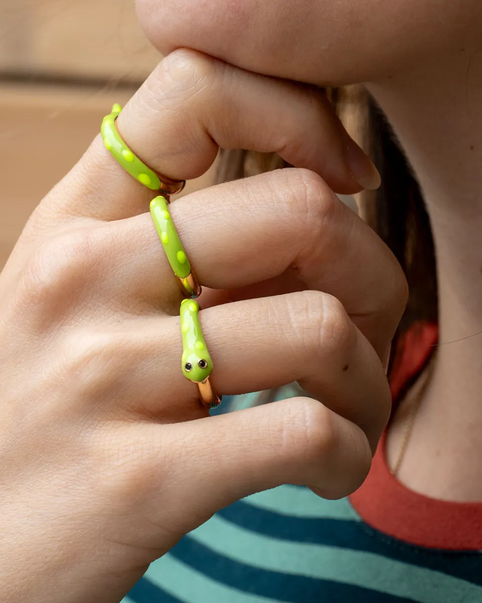 TA-DAAN Silvio Snake Stackable Ring