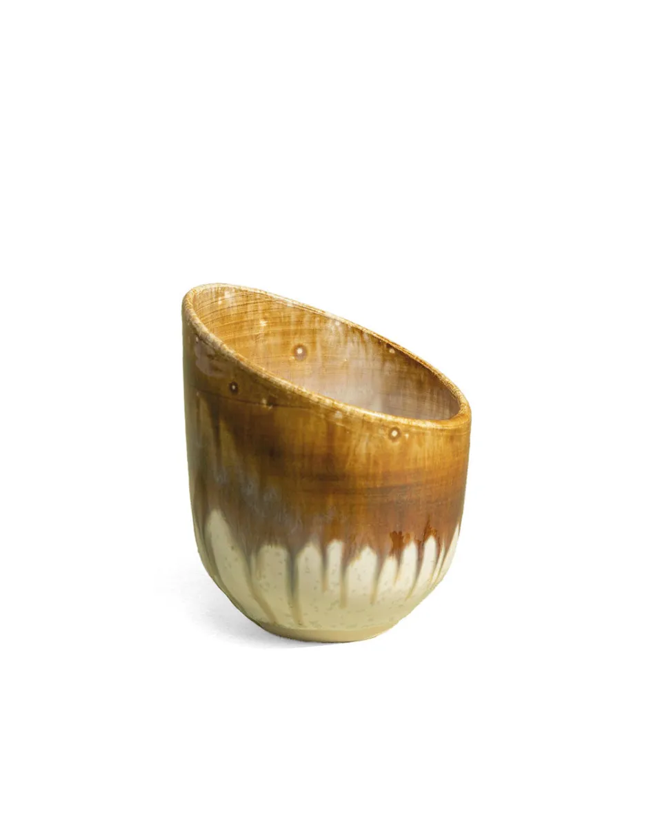 TA-DAAN Snowflakes stoneware cup
