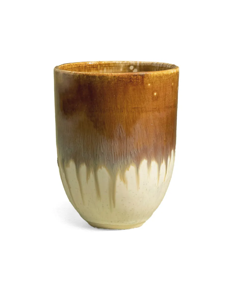 TA-DAAN Snowflakes stoneware mug