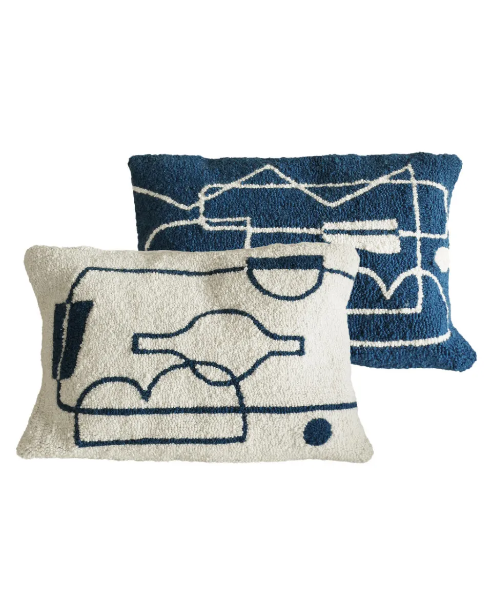 TA-DAAN Sola Tufted Cushion Covers - Set of 2