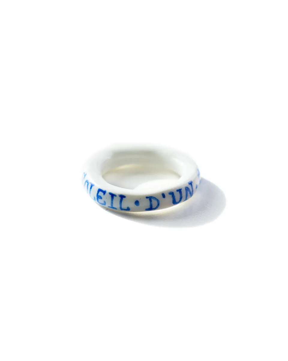 TA-DAAN Soleil d'un été sans fin Handwritten Ring