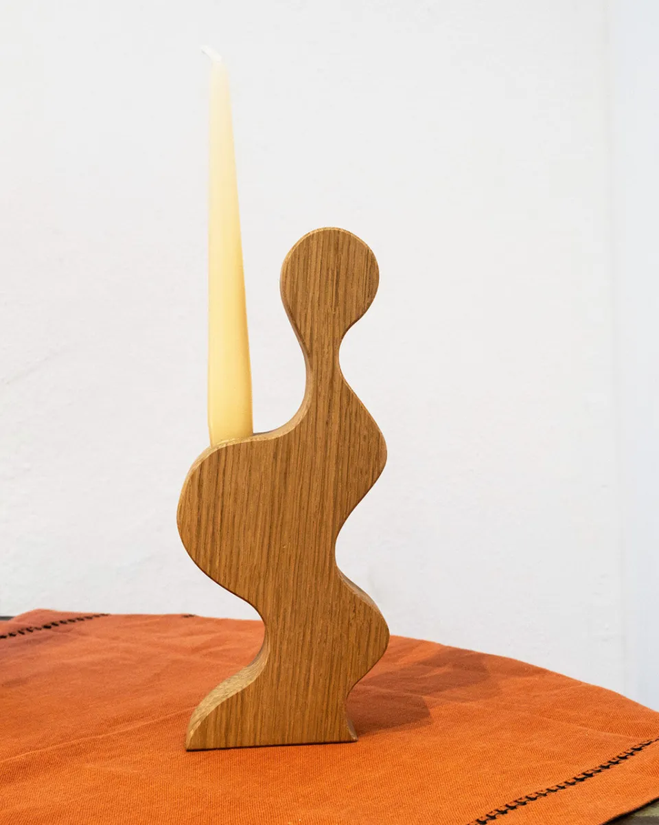 TA-DAAN Soli wood bud vase