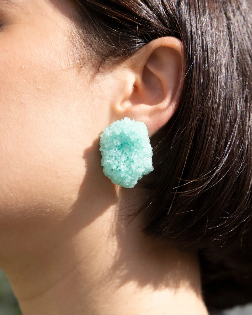 TA-DAAN Sugar Earrings - Acqua