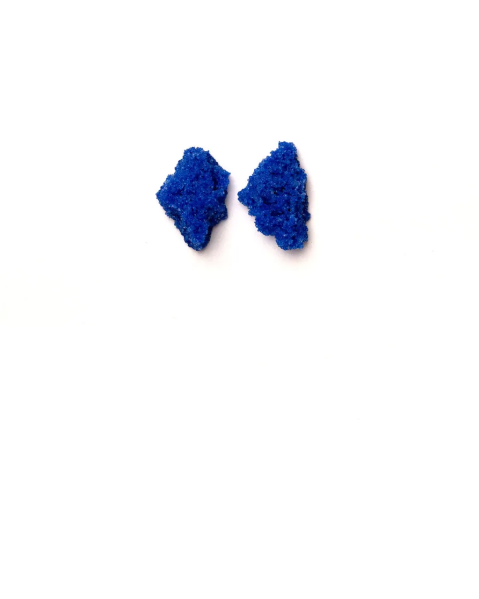 TA-DAAN Sugar Earrings - Blue oxide