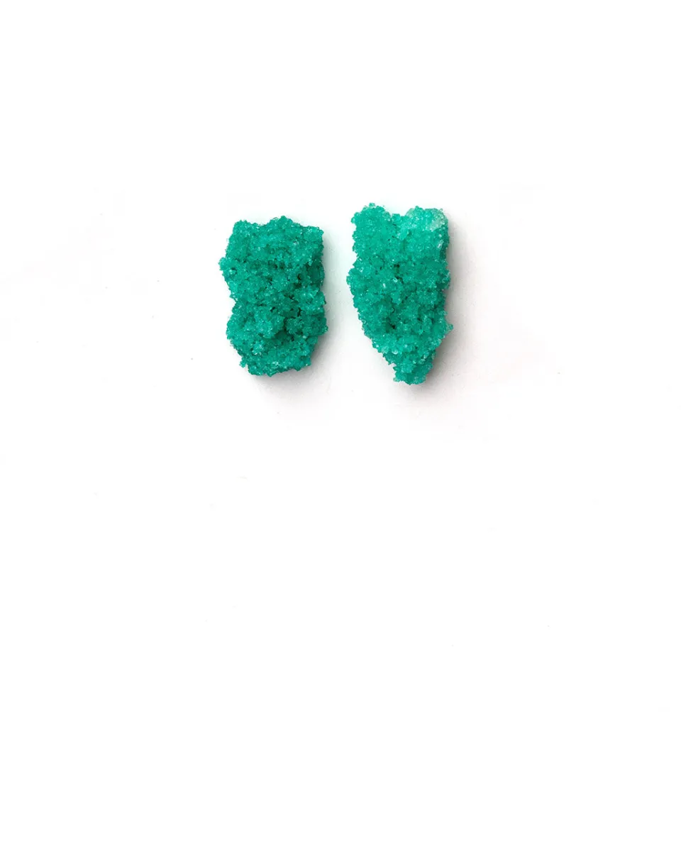 TA-DAAN Sugar Earrings - Bright green