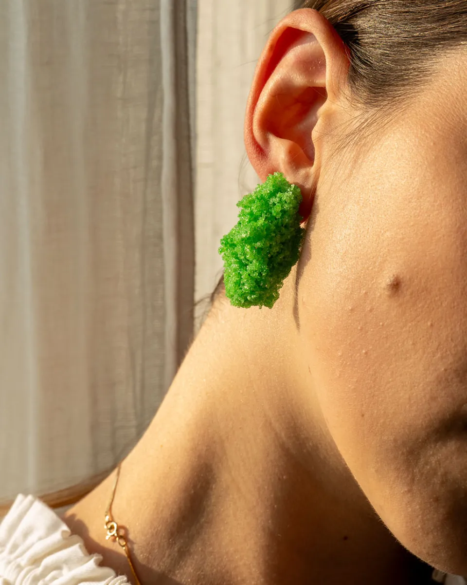 TA-DAAN Sugar Earrings - Spinach