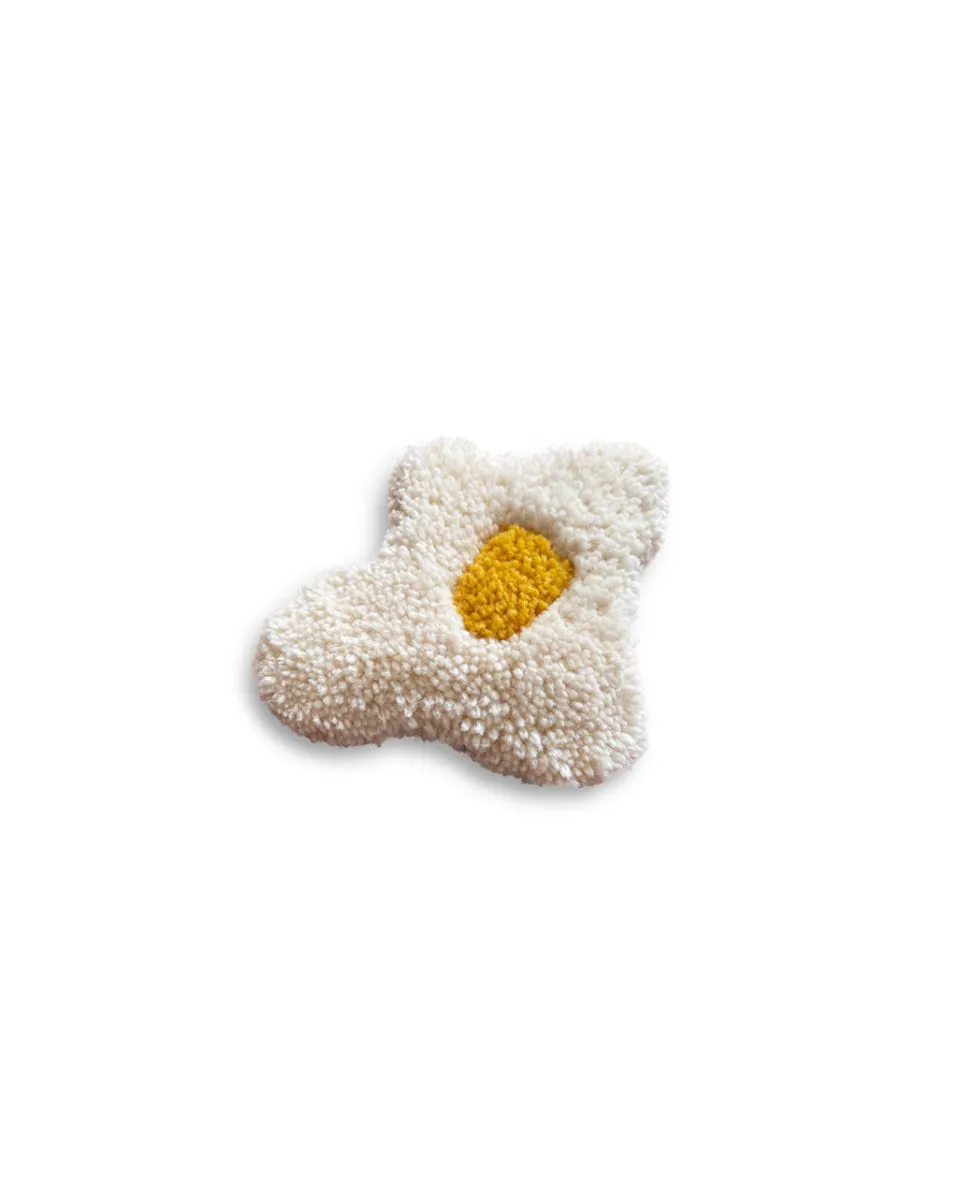 TA-DAAN Sunny Side Up Mug Coaster Rugs