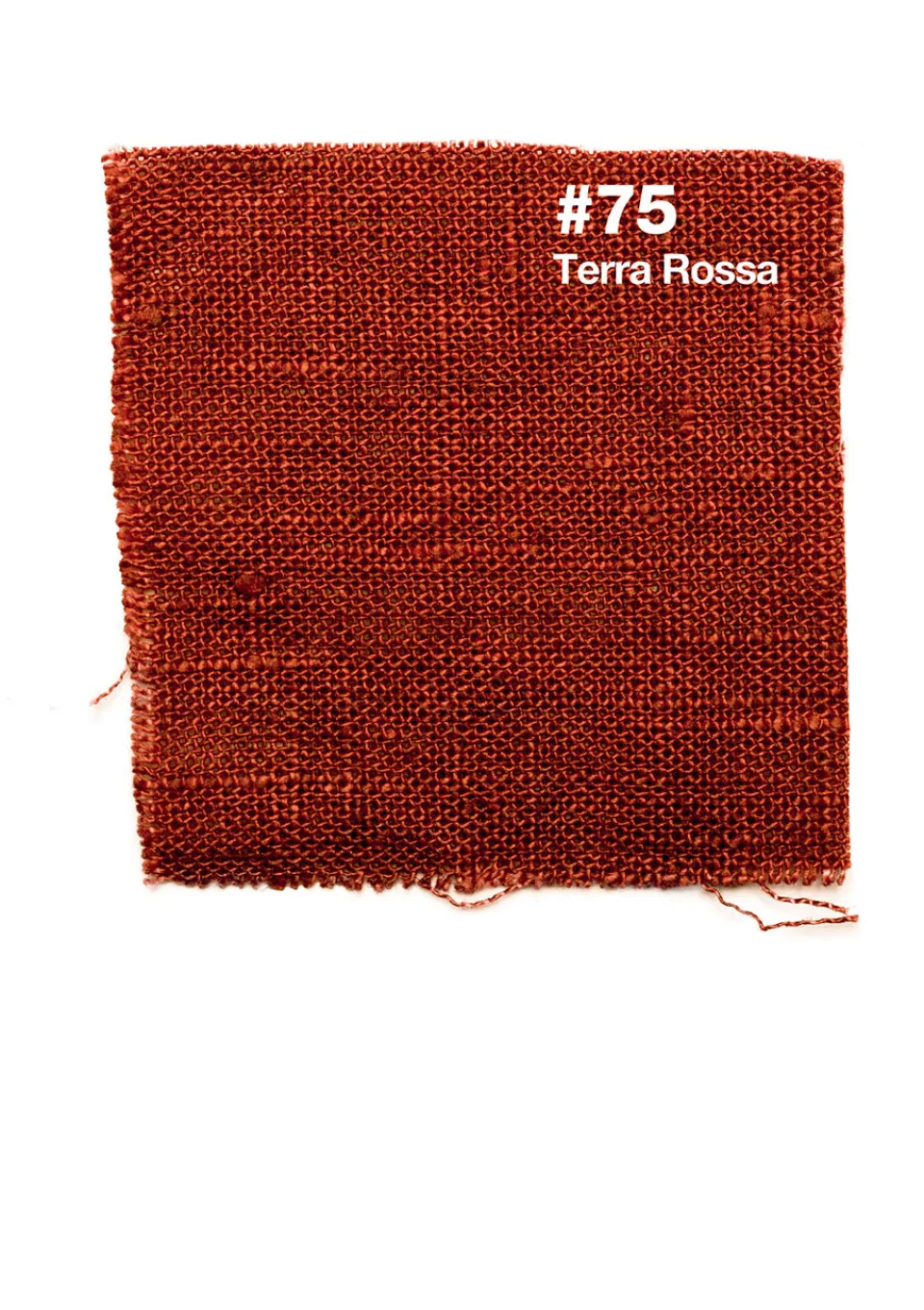 TA-DAAN Table linen n.75 Terra rossa