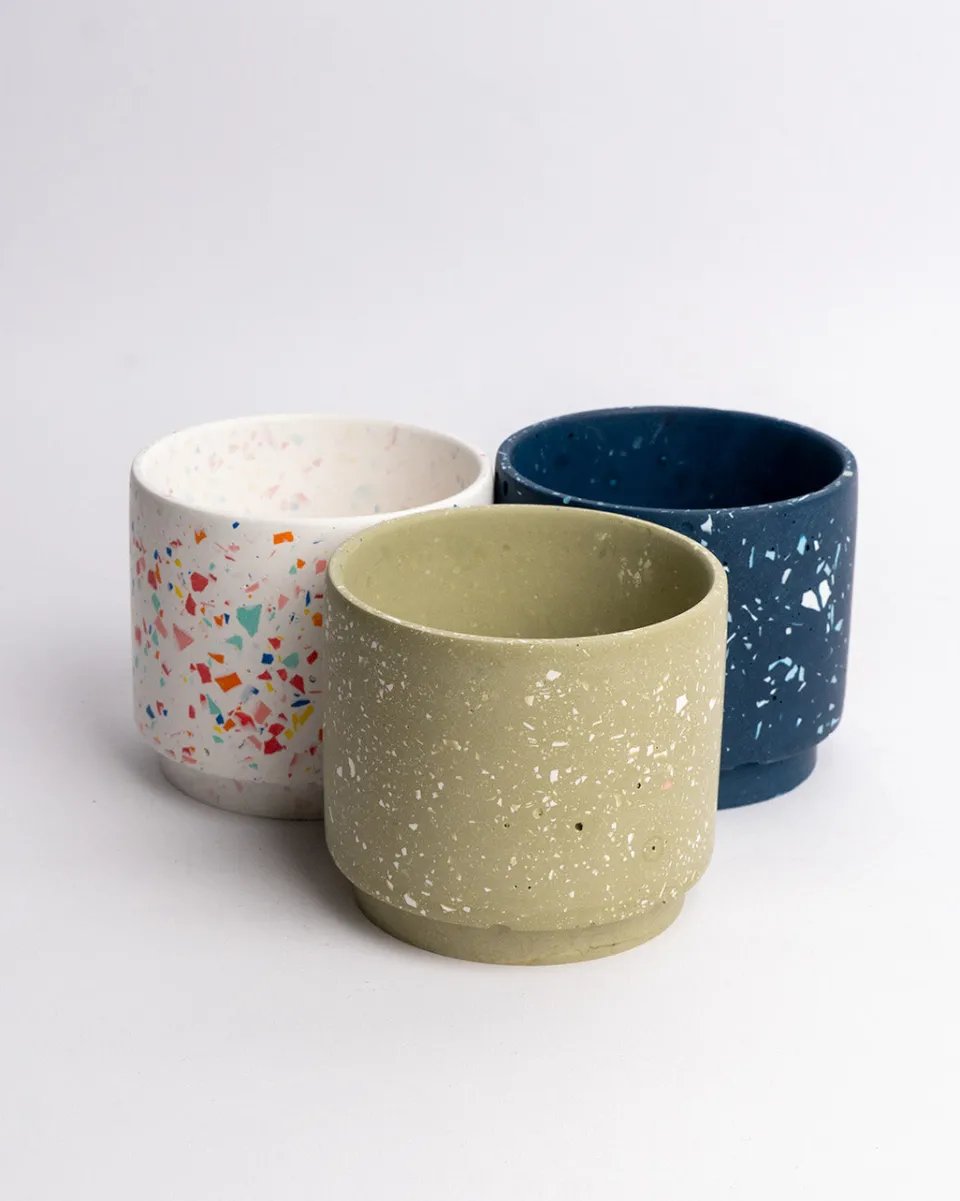 TA-DAAN Tacot Terrazzo Planter