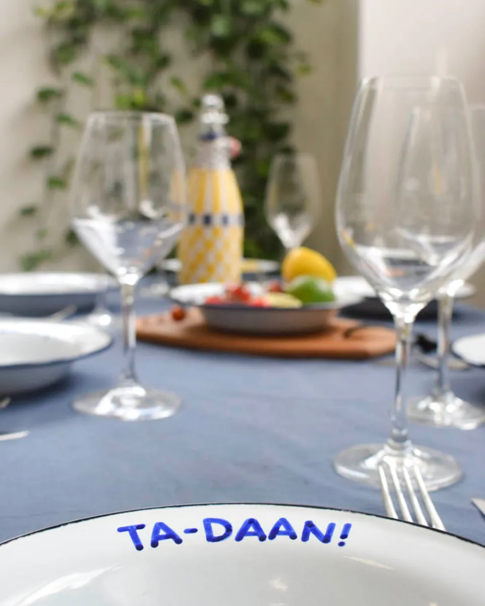 TA-DAAN enamel deep plate