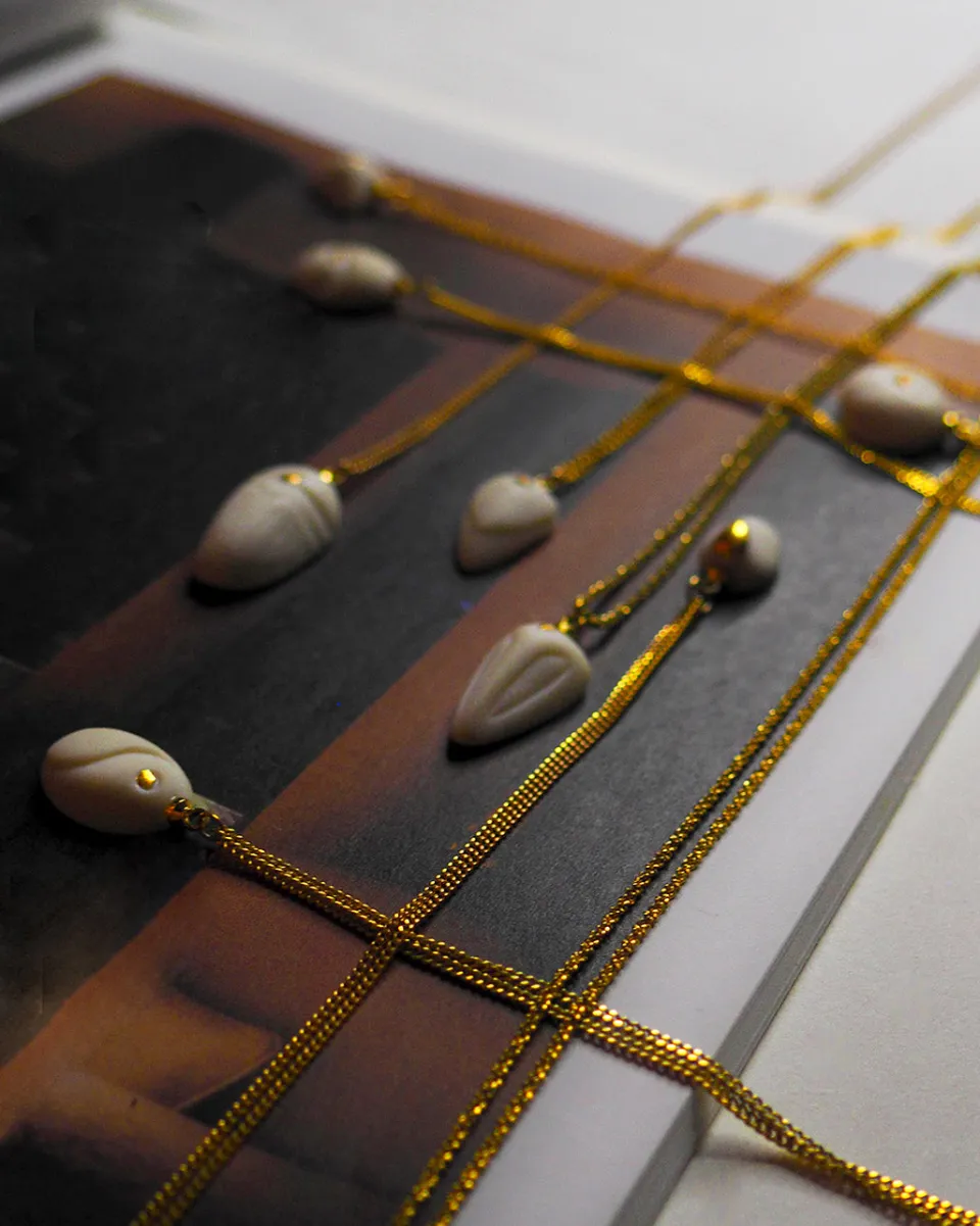 TA-DAAN «The Chrysalis» Scarab Necklace No. 3