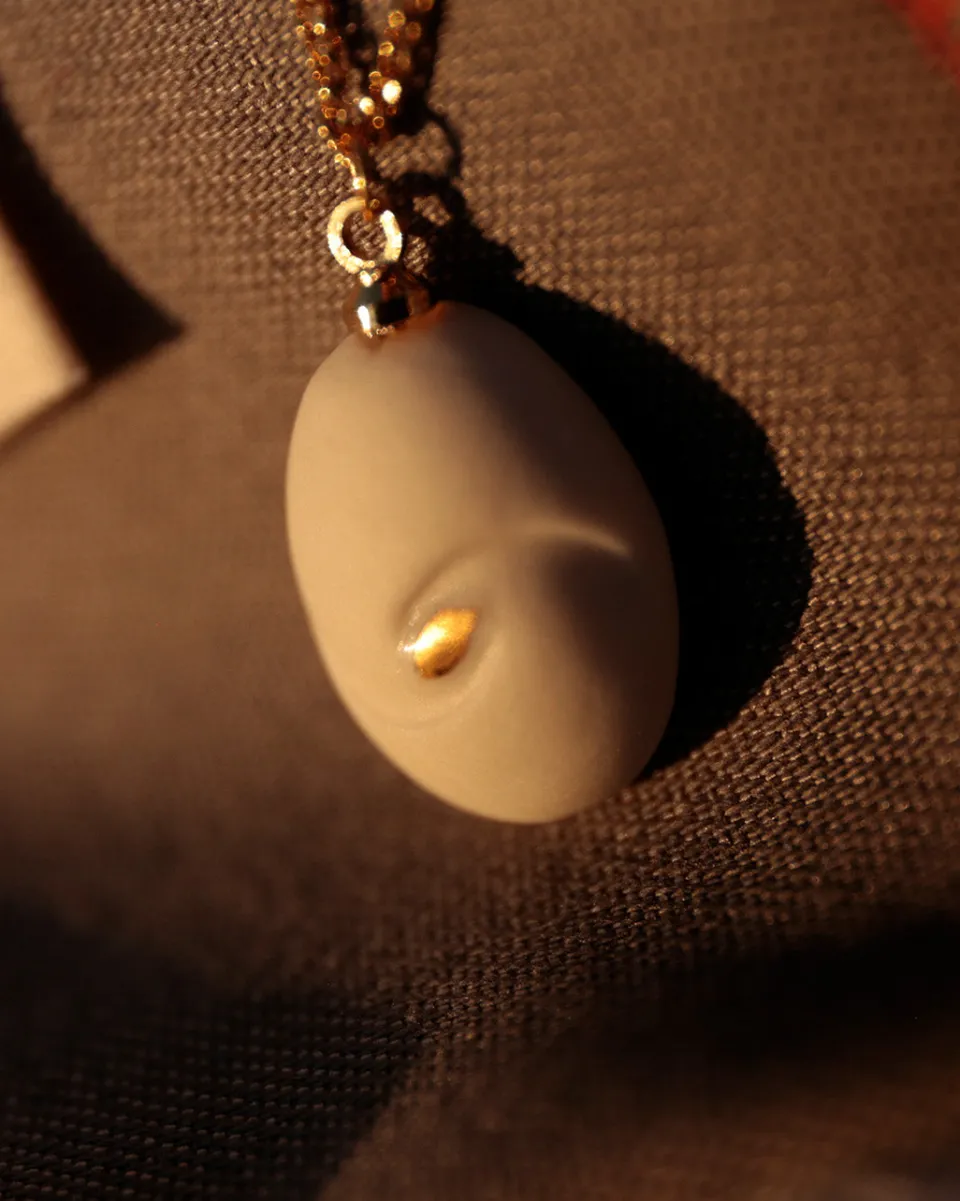 TA-DAAN «The dance of lovers» Scarab Necklace No. 2