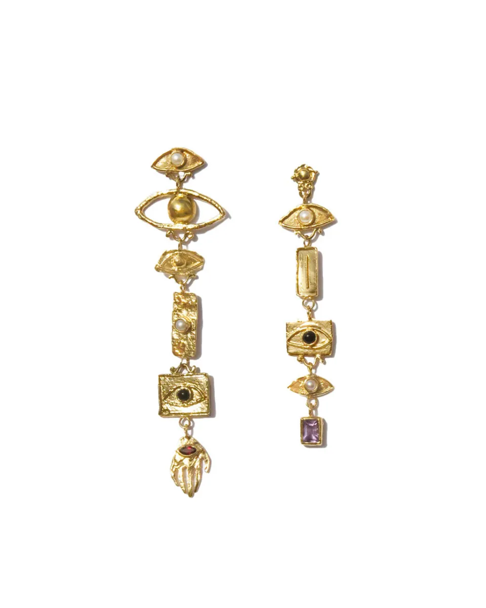 TA-DAAN The Mother of Universe earrings