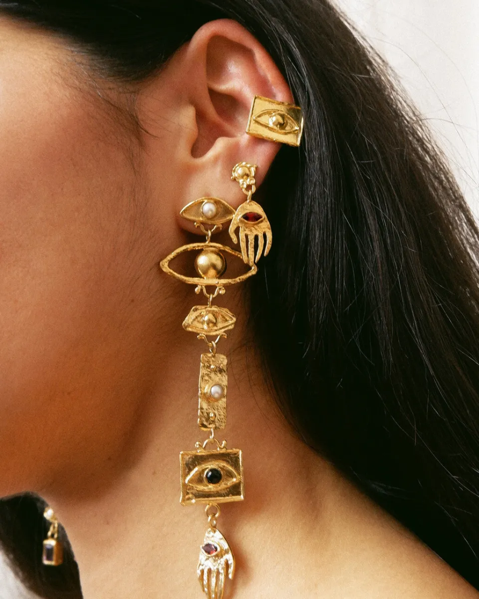 TA-DAAN The Mother of Universe earrings