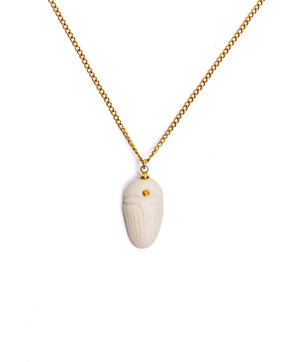 TA-DAAN «The Secret of the Goddess» Scarab Necklace No. 6
