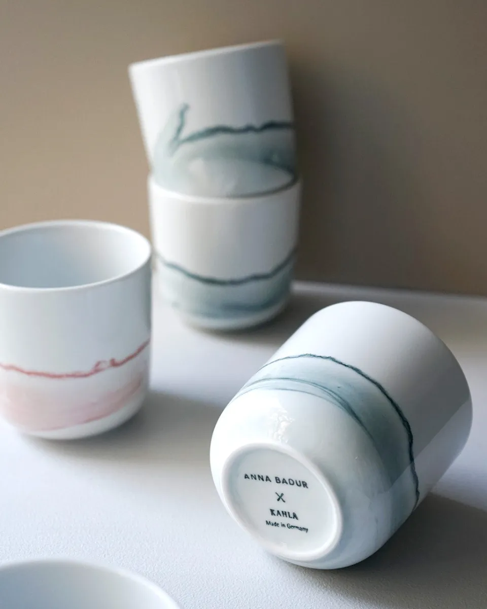 TA-DAAN TIDE Porcelain Glazed Cup Medium MIX - Set of 4 (-20%)