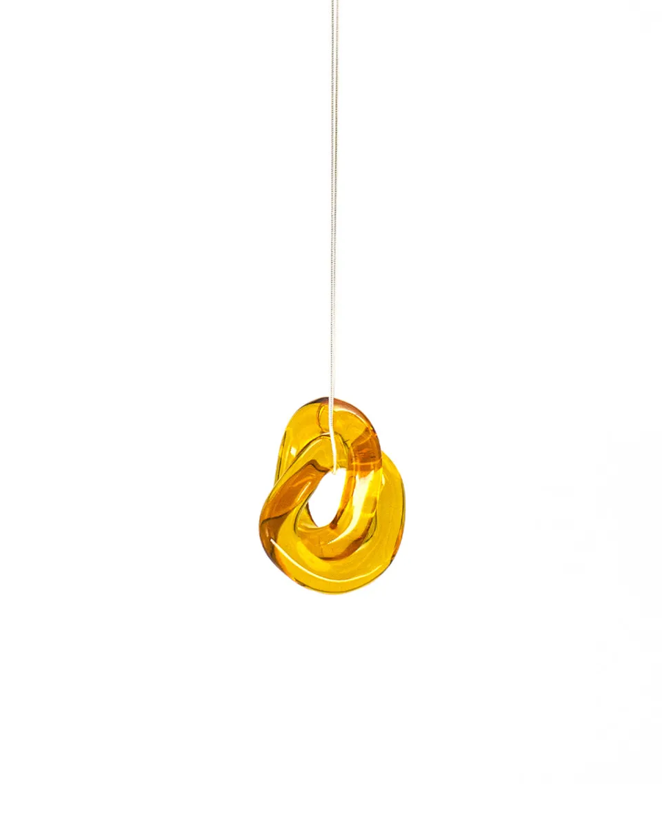 TA-DAAN Ties of Light Glass Necklace