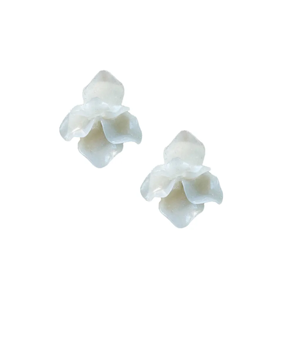 TA-DAAN Translucent Orchid earrings