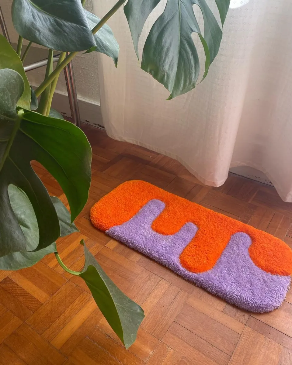 TA-DAAN Tufted Lava - Lilac Orange