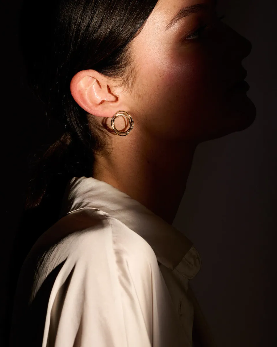 TA-DAAN Turbulence earrings