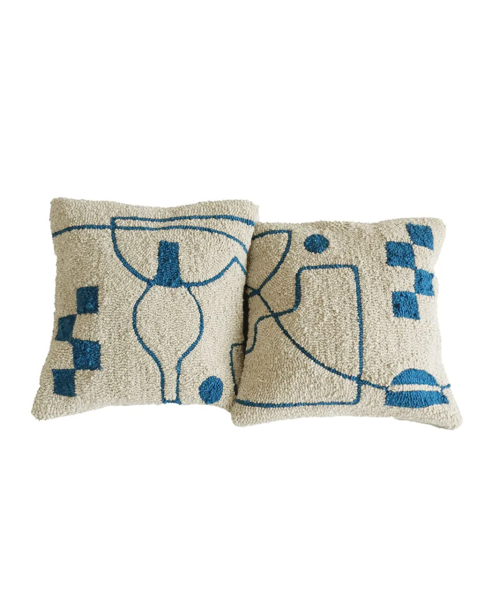 TA-DAAN Umi Tufted Cushion Covers - Set of 2