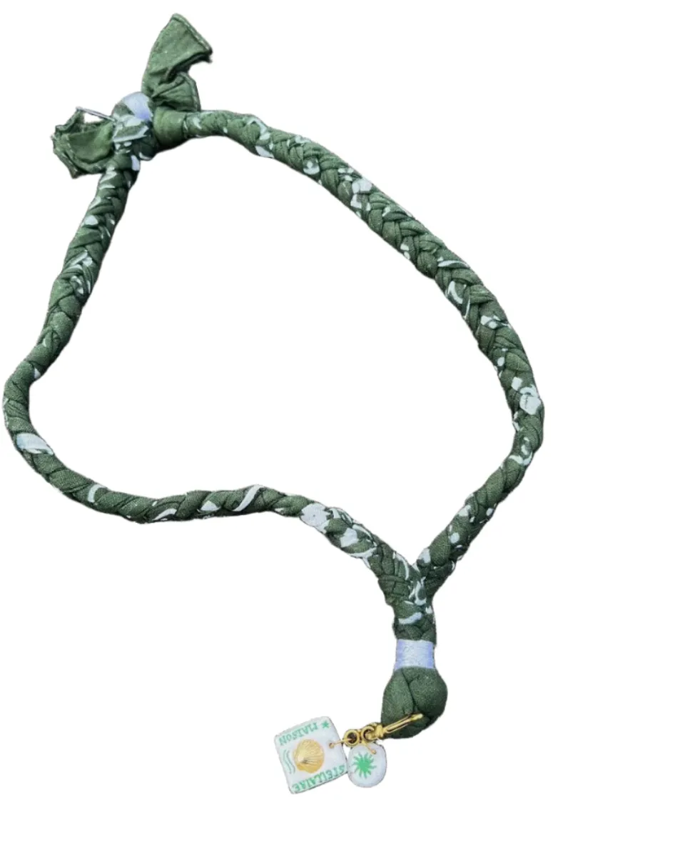 TA-DAAN Une nuit à Ibiza Braided Necklace