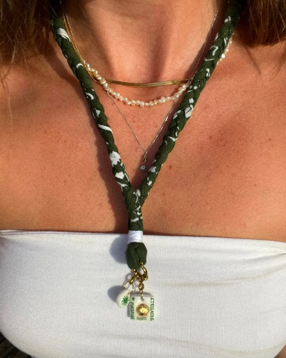 TA-DAAN Une nuit à Ibiza Braided Necklace