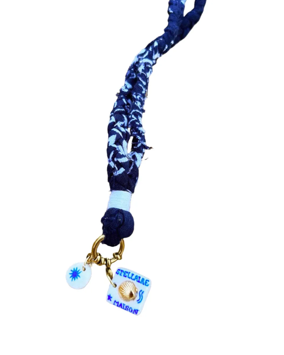TA-DAAN Une nuit à Saint-Tropez Braided Necklace