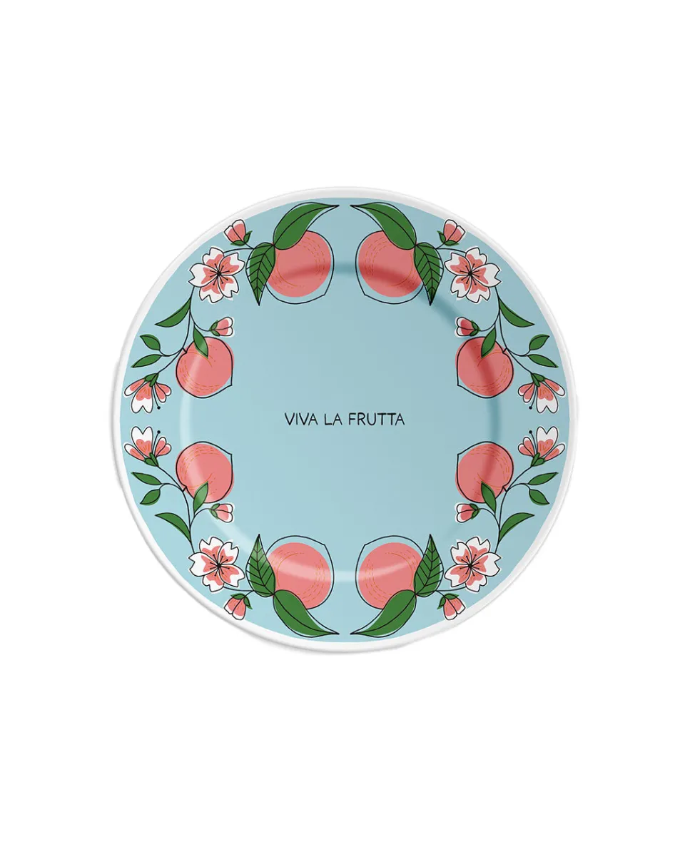 TA-DAAN Viva la frutta - Peach plate