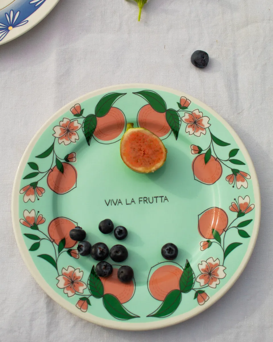 TA-DAAN Viva la frutta - Peach plate