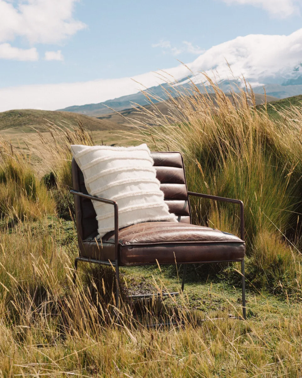 TA-DAAN WASI Alpaca Square Cushion