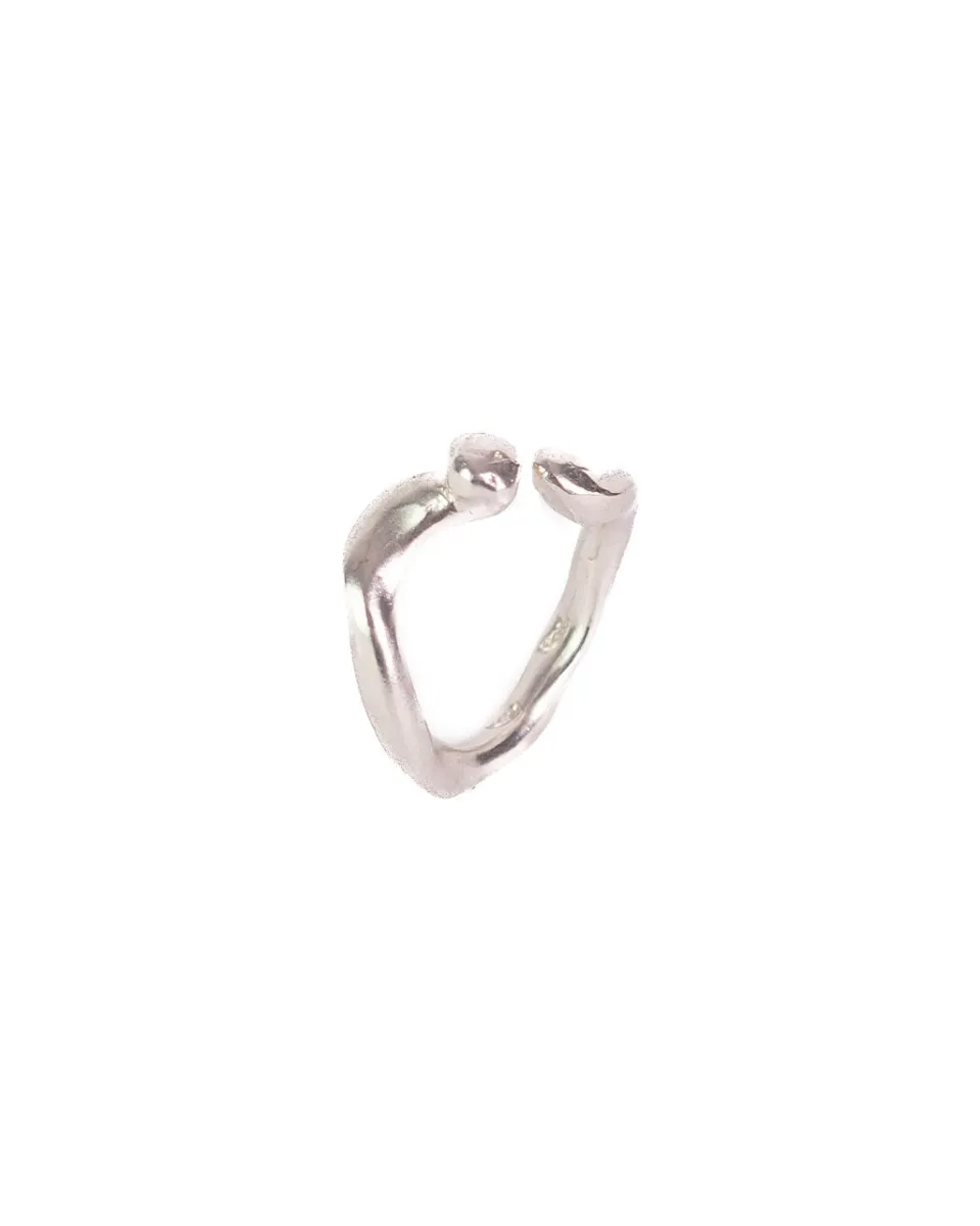 TA-DAAN Wave Open Ring
