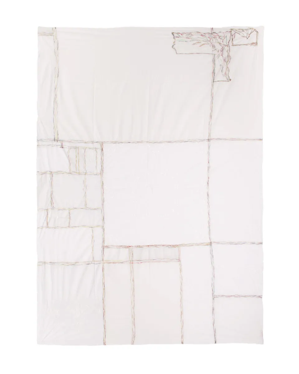 TA-DAAN White lace tablecloth