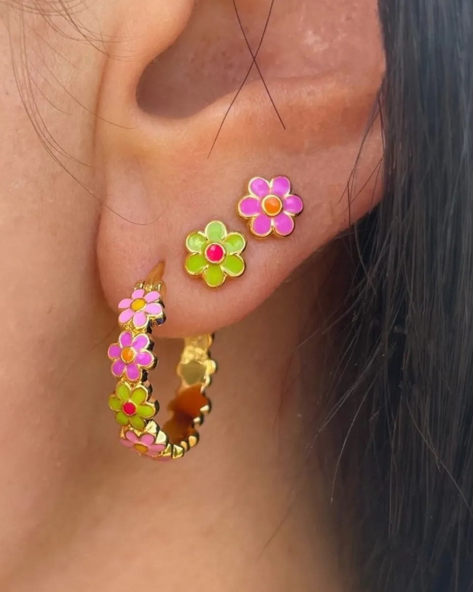 TA-DAAN Wildflower mini stud earring MIX - Set of 3