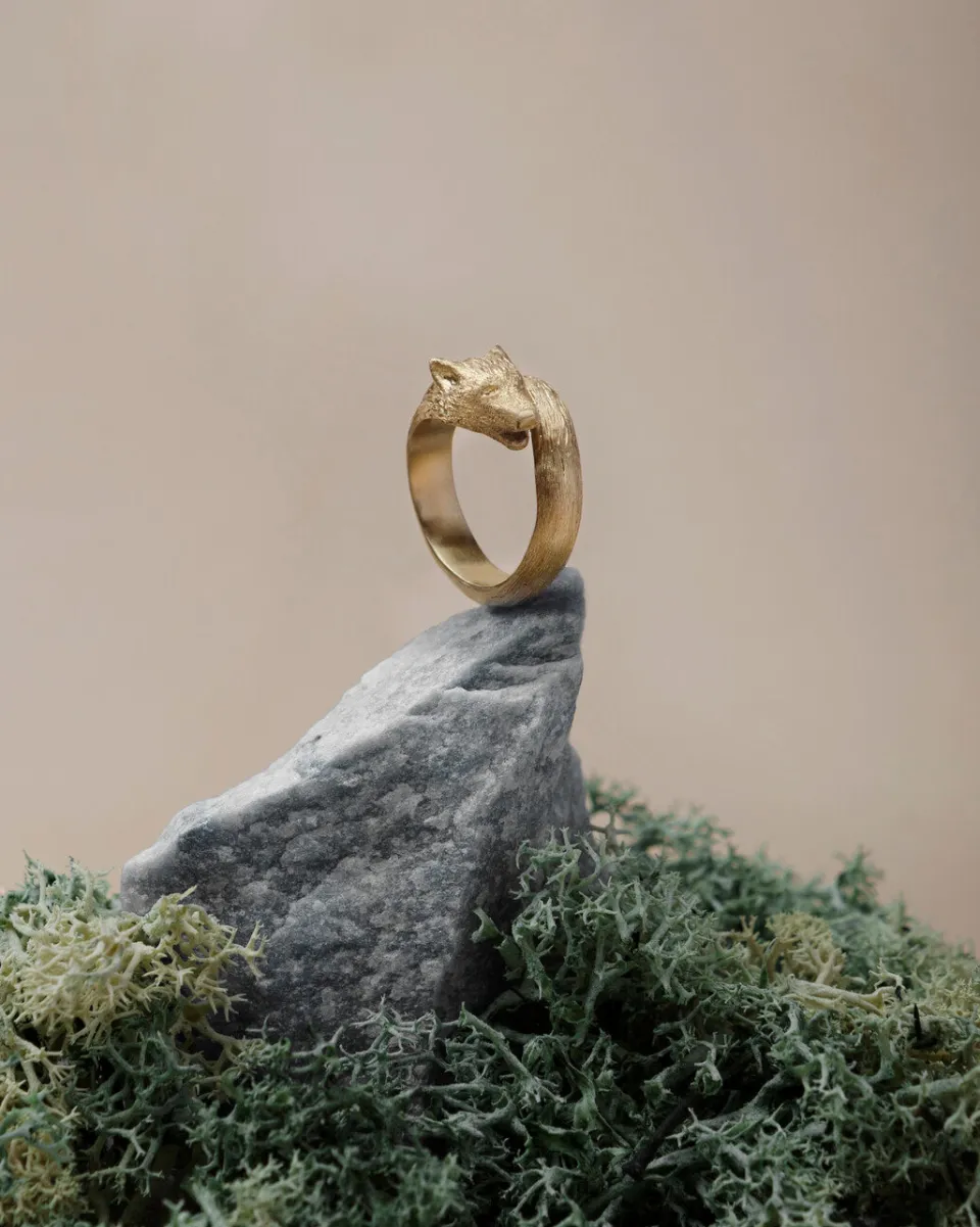TA-DAAN Wolf ring