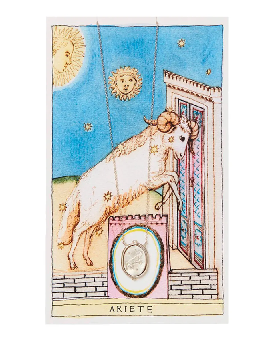 TA-DAAN Zodiac Necklace - Aries