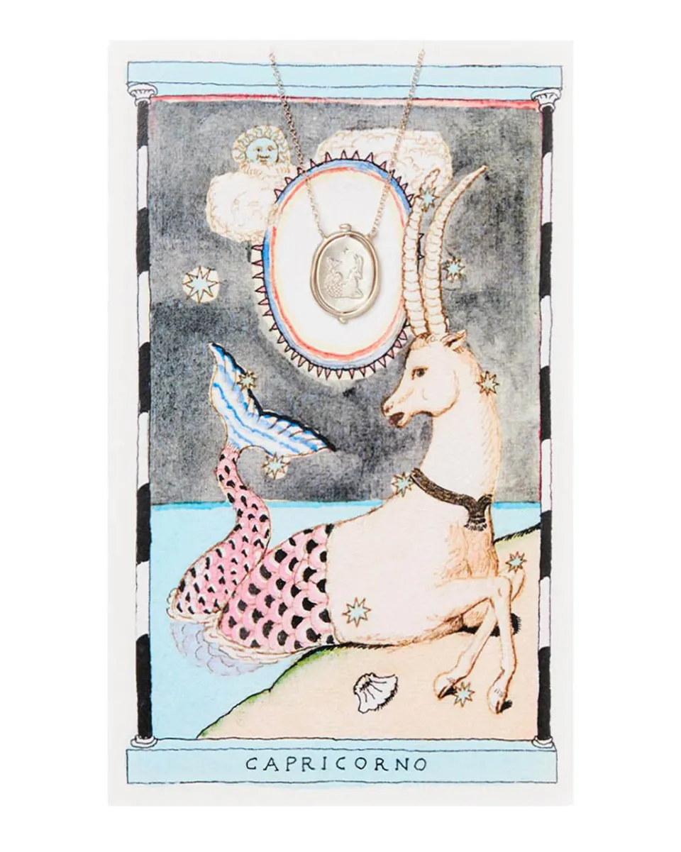 TA-DAAN Zodiac Necklace - Capricorn