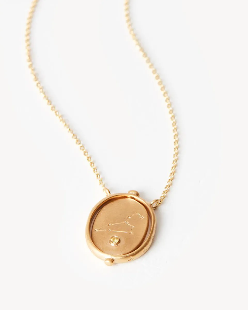 TA-DAAN Zodiac Necklace - Leo