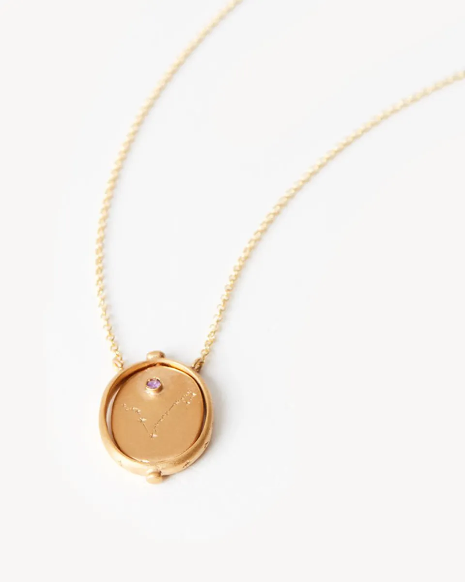 TA-DAAN Zodiac Necklace - Pisces