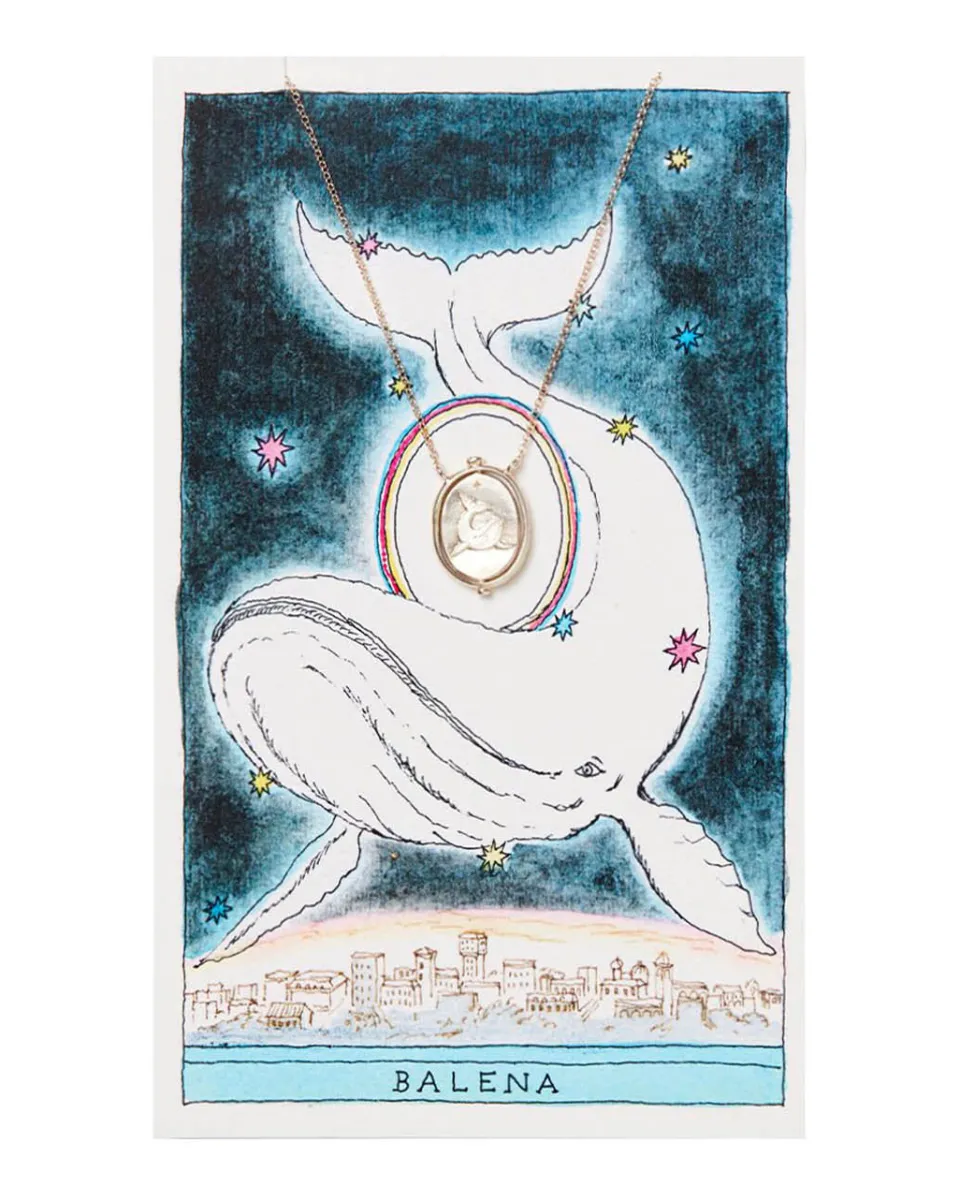 TA-DAAN Zodiac Necklace - Whale